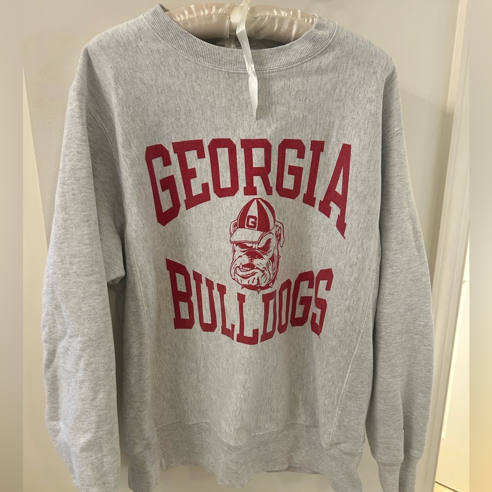 Unisex Champion Georgia bulldogs crewneck